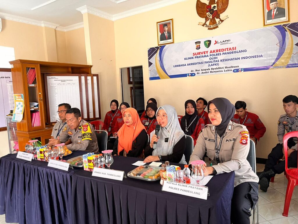Klinik Bhayangkara Polres Pandeglang Ikuti Kegiatan Survey Akreditasi Secara Daring 3 WhatsApp Image 2023 11 04 at 21.00.06
