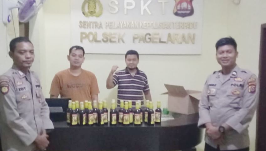 Razia Polsek Pagelaran: Penyitaan Miras dan Penekanan Kriminalitas 2 sek pagelaran