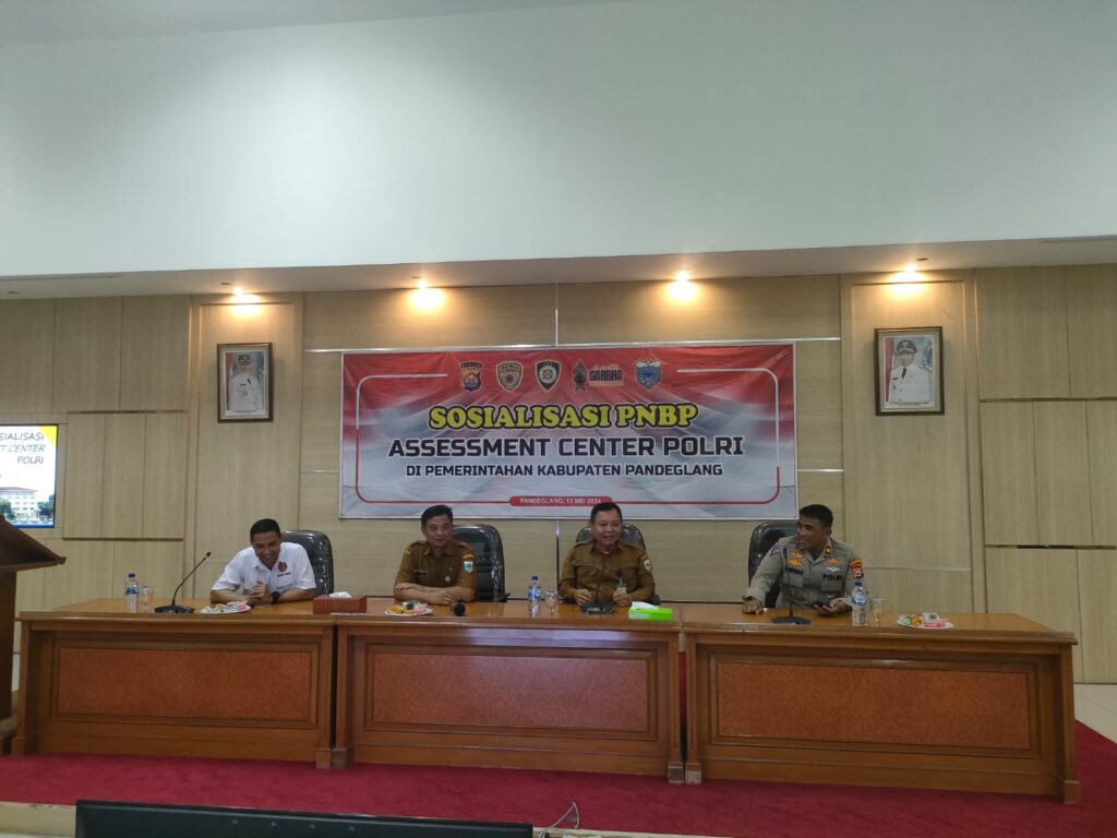 Polres Pandeglang: Sosialisasi PNBP Assessment Center Polri T.A 2024 Dihadiri Pemerintahan Kabupaten Pandeglang 6 WhatsApp Image 2024 05 13 at 13.53.37
