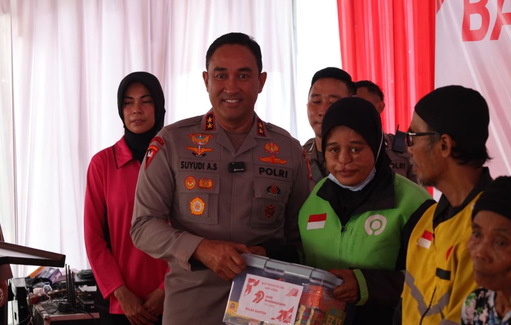 Puncak Acara Bakti Kesehatan Hari Bhayangkara Ke-79 Di Banten : Wujud Nyata Pengabdian Polri Untuk Masyarakat 1 fhsd