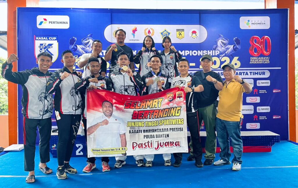 Tim Karate Bhayangkara Presisi Polda Banten Raih Medali di Kejuaraan Karate Kasal Cup V 2026 1 WhatsApp Image 2026 04 08 at 21.33.56